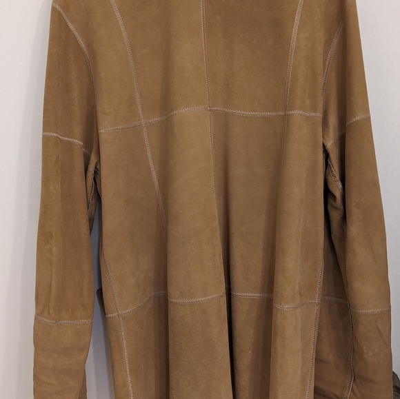 INCREDIBLE PERA PELLE Reversible ITALIAN Leather/Suede Jacket- L - Picture 2 of 12